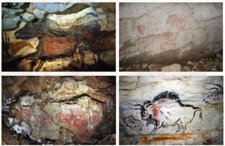 Рисунки в Каповой пещере